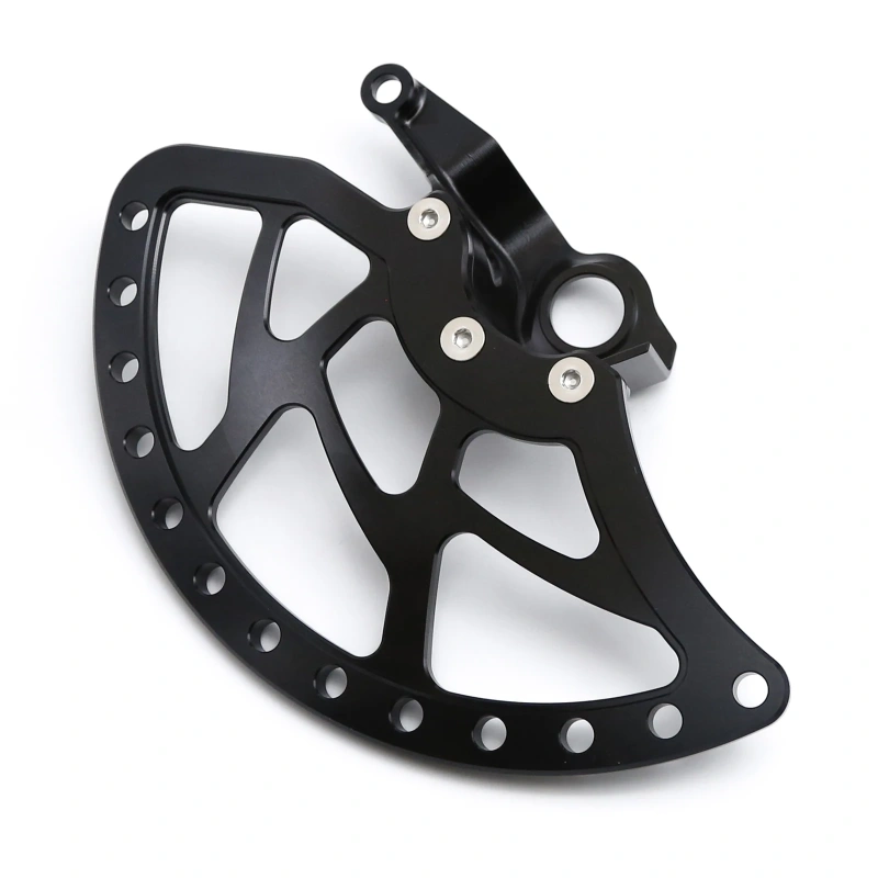 CNC Aluminum Front Brake Disc Guard Cover For Surron Sur-ron Ultra Bee Accessories Black Gold Gray