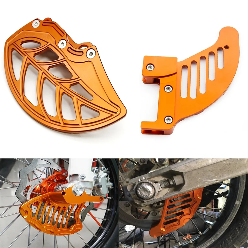 2022 For SX SXF XC-F XC EXC EXC-F XCW TPI Six Day 125 200 250 350 450 500 2016-2021 Front Rear Brake Disc Guard Cover Protector