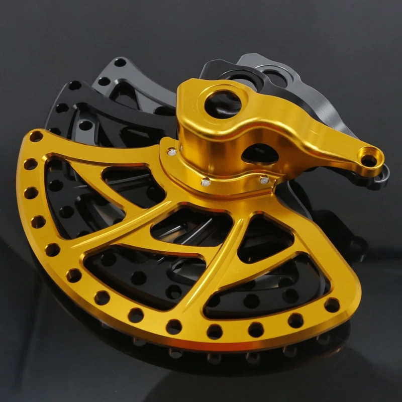 CNC Aluminum Front Brake Disc Guard Cover For Surron Sur-ron Ultra Bee Accessories Black Gold Gray