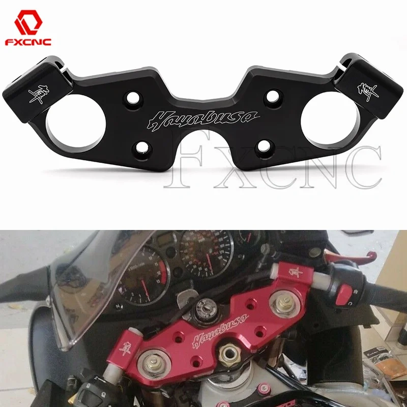 Aluminum Motorcycle Lowering Triple Tree Front Upper Top Clamp For Suzuki Hayabusa GSX1300R GSXR1300 GSX 1300R 1999-2018 2017