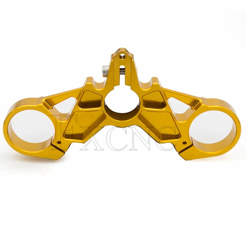 Gold For Ducati 749 848 999 Motorcycle Aliuminum Upper Top Clamp Front Lowering Triple Tree