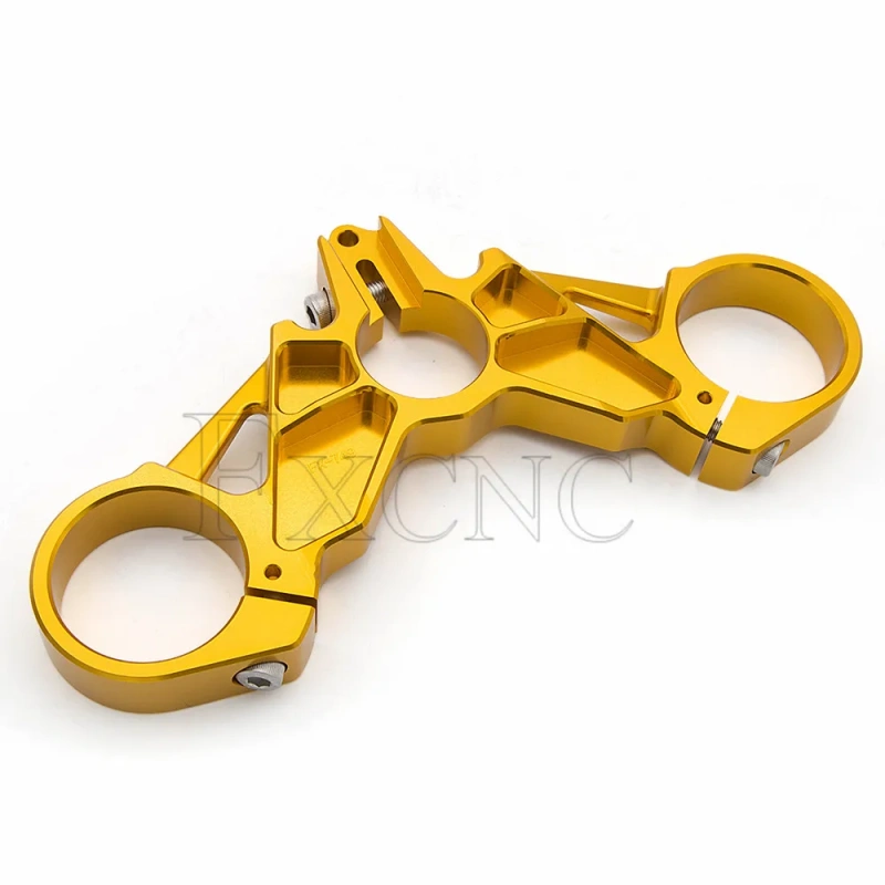 Gold For Ducati 749 848 999 Motorcycle Aliuminum Upper Top Clamp Front Lowering Triple Tree