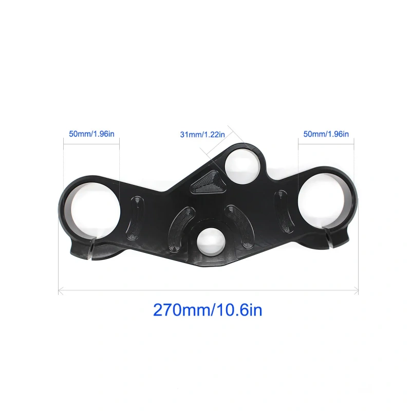 For SUZUKI GSXR 600 750 GSXR600 2001-2003 K1 K2 K3 CNC Motorcycle Lowering Triple Tree Front Upper Top Clamp GSXR1000 2001-2002