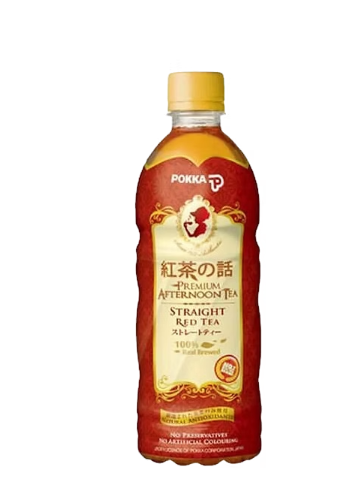 BEV076 POKKA - Straight Red Tea (Btl) 500ML(红茶)