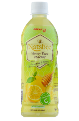 BEV074 POKKA - Natsbee Honey Yuzu (BTL) 500ML