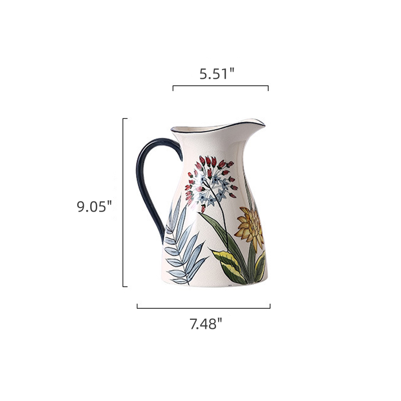 Hand Painted Ceramic Vases 3 Shape