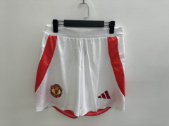 Manchester United Home shorts 24/25 Football team shirt Jersey