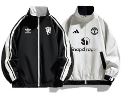 Manchester United windbreaker jacket Football team shirt Jersey Sports shirt