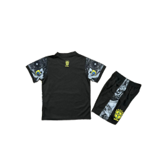 KIDS Brazil Jesus Memorial Edition 24/25 shirt+shorts kit football team shirt Jersey