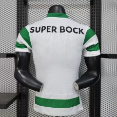 Player Sporting Lisbon Home 2025/2026 New Season Football Jersey Sports Shirt