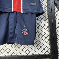 KIDS Paris Saint-Germain Home 2025 Champion Season Football Jersey Sports Shirt