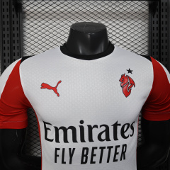 Player AC Milan away 2025/2026 New Season Football Jersey Sports Shirt