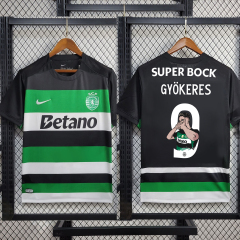 GYÖKERES#9 Sporting Lisbon Home 2024/2025 Season Football Jersey Sports Shirt