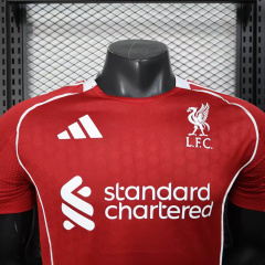 player Liverpool Home 2025/2026 New Season Football Jersey Sports Shirt