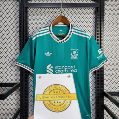 Liverpool 2nd away 2025/2026 New Season Football Jersey Sports Shirt