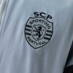 Sporting Clube de Portugal Windproof Jacket 2025/2026 Season Football Jersey Sports Shirt