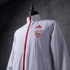 Reversible Windbreaker Jacket Sevilla 2025/2026 New Season Football Jersey Sports Shirt