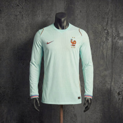 Player France away FIFA World Cup 2026 jersey long sleeve sizes S-XXL