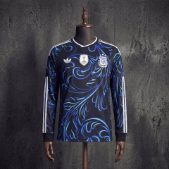 Argentina away FIFA World Cup 2026 jersey long sleeve sizes S-4XL