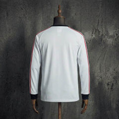 Manchester United x Adidas Originals Retro OG Long Sleeve Jersey White Football Shirt S-XXL