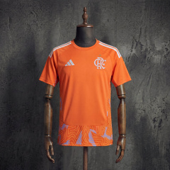 Flamengo 2026-27 Training Jersey Orange Adidas Soccer Shirt S-4XL
