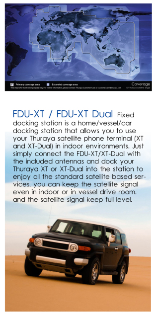 Thuraya XT/ XT Dual Docking Station