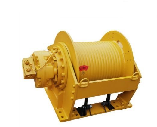 Marine hydraulic boat winch system