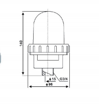 CXH5-2 Head light