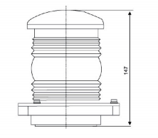 CXH3-3 marine signal lights single deck masthead light