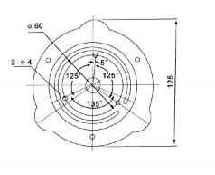 CXH4-3 marine signal lights single deck stern light