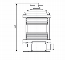 CXH6-2C marine signal lights single deck all round light