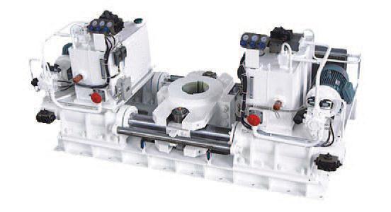 320-1000kN · m Fork Type Electro-hydraulic Steering Gear (four-cylinder double-piston single tiller)