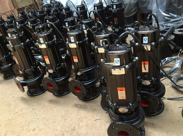 Automatic Stirring Submersible Sewage Suction Pump Head 40m