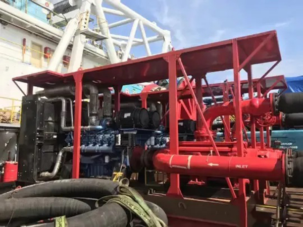 Marine Diesel Engine Water Pump Quick Start Quick Water Discharge Head 253m