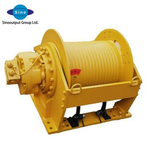 Marine hydraulic boat winch system