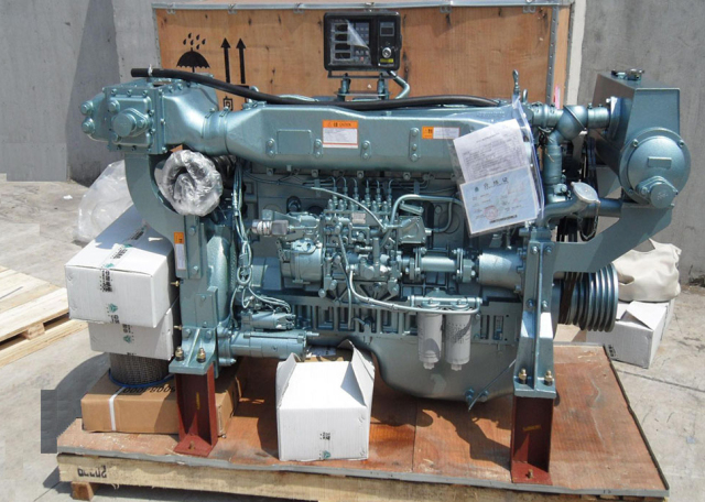 Steyr Sinotruk WD615 high speed marine inboard engine 280hp 2100rpm 