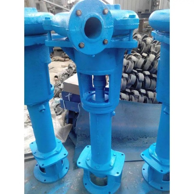 Vertical submerged mud pump, transporting sand, mud and sewage, long life, simple structure and reliable operation