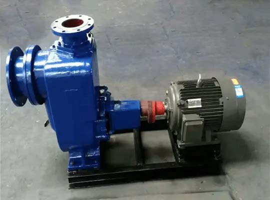 Horizontal clean water self-priming centrifugal pump for Light industry, paper making, food, chemical industry etc.