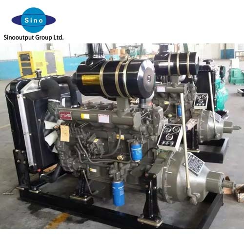 Horizontal single stage diesel engine water pump unit