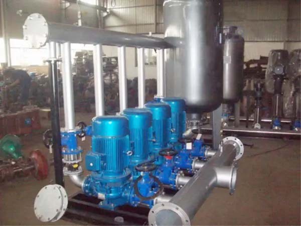 Single stage single suction vertical centrifugal pump hot water pipeline pump