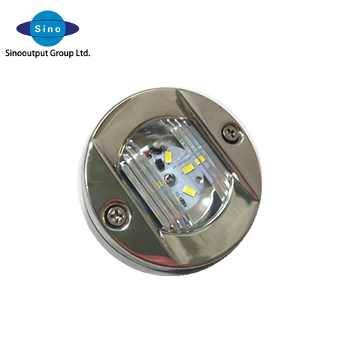 75mm marine led stern light for boat yacht 2.2W cool white LED light