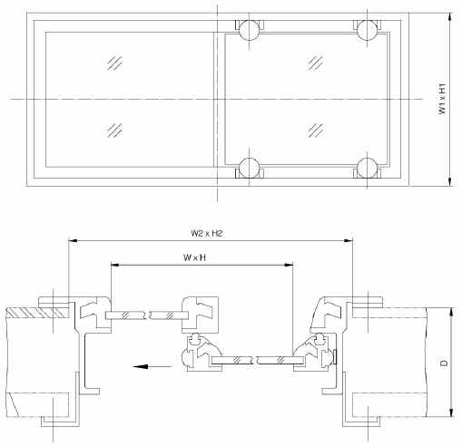 Marine customized aluminum rectangular sliding window marine porthole strong and high quality