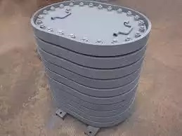 Marine type B aluminum hatch cover manhole cover oval round high quality hot sale