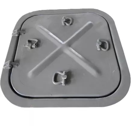 Marine aluminum/steel watertight fireproof hatch cover manhole cover