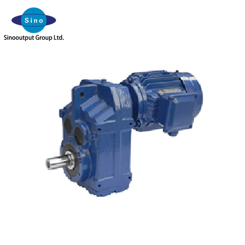 Parallel-shaft helical geared motor speed reducer gearbox high-quality low-carbon alloy steel high efficiency