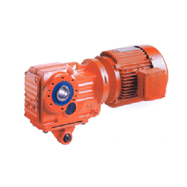 Sinooutput right-angel helical-bevel geared motor speed reducer best China bearings used on products high quality