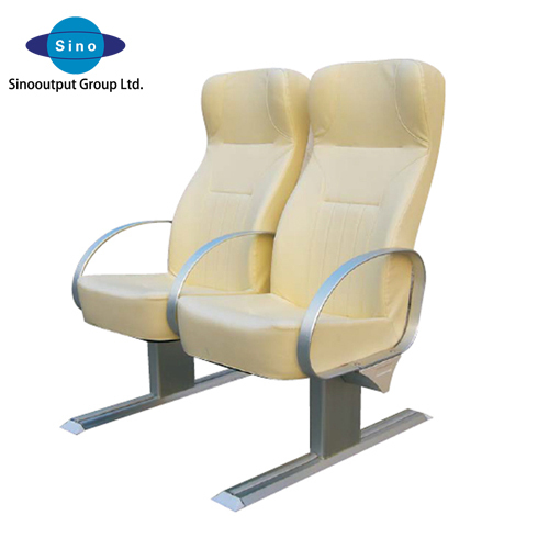 Shock-absorbing design boat chair marine seats adjustable arm rests aluminium alloy frame high quality boat passenger seat