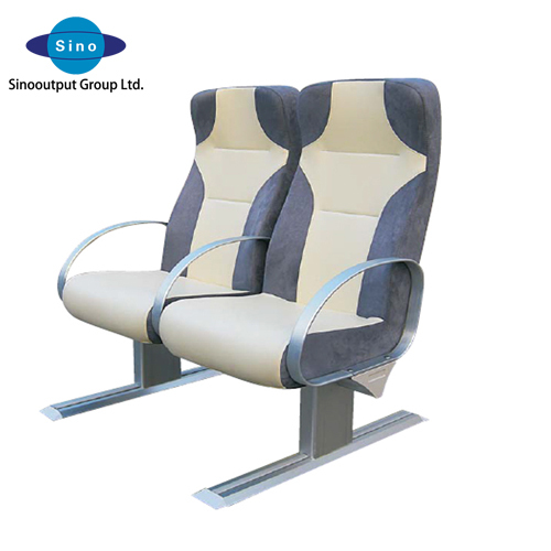 Excellent quality best price marine boat seats passenger seat aluminium alloy frame leather cover shock-absorbing design