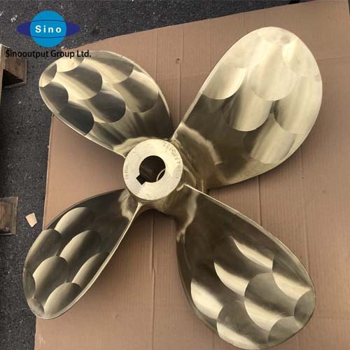 Bronze CU1 CU2 CU3 CU4 4 blades marine propeller diameter 50-1500cm