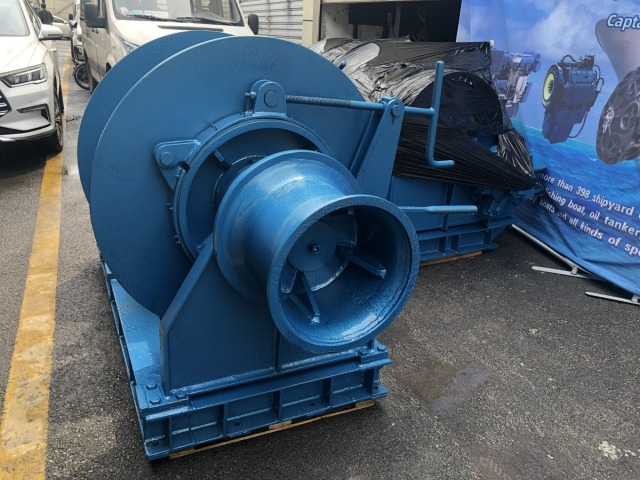 43.5kn 30hp deck windlass for rope steel wire winch for 32mm anchor chain